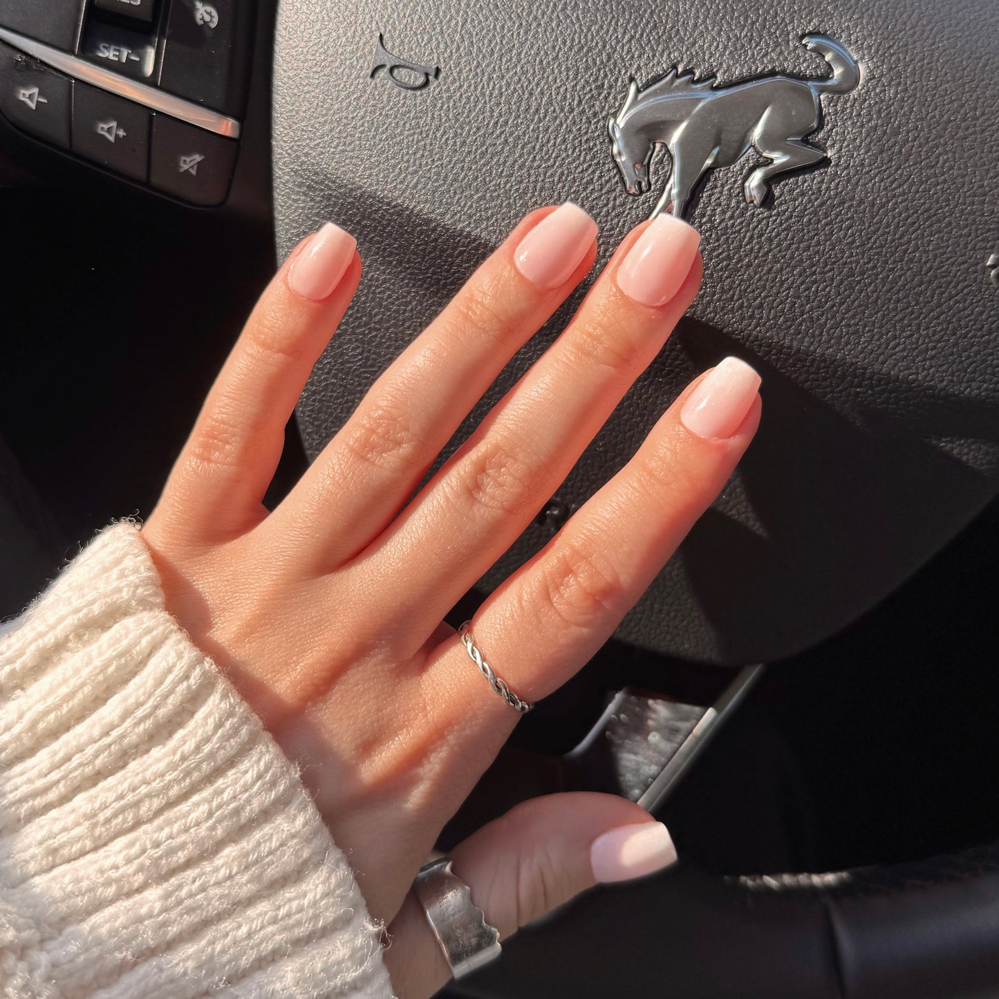 pink + white